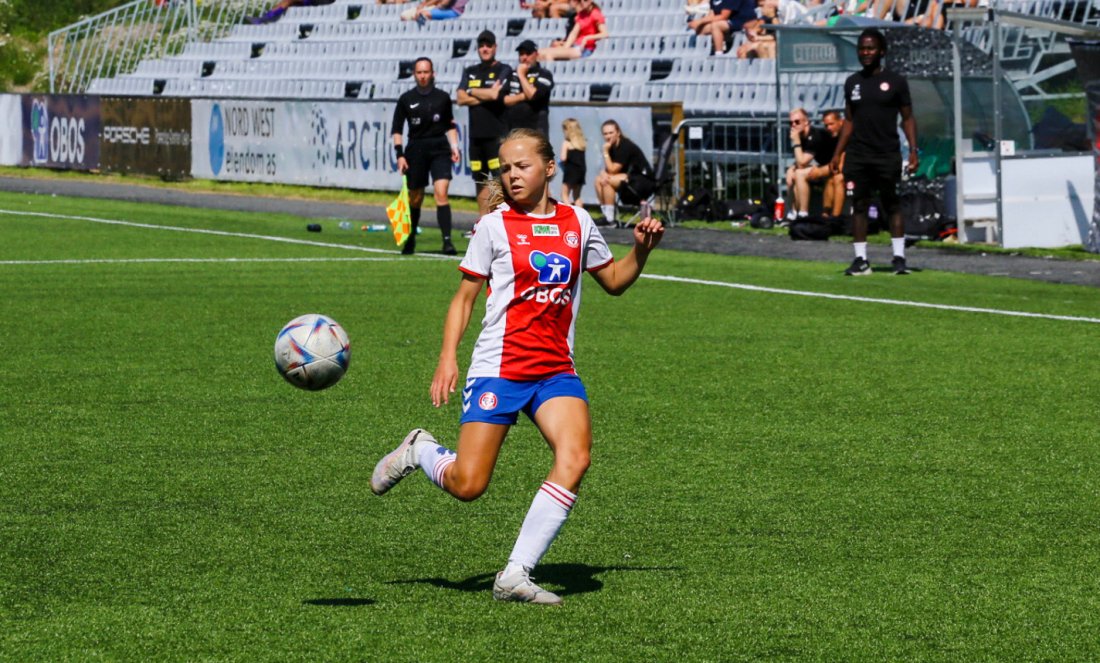 <em>Tuva i aksjon under Norway Cup i fjor. Foto: John Katambayi</em>