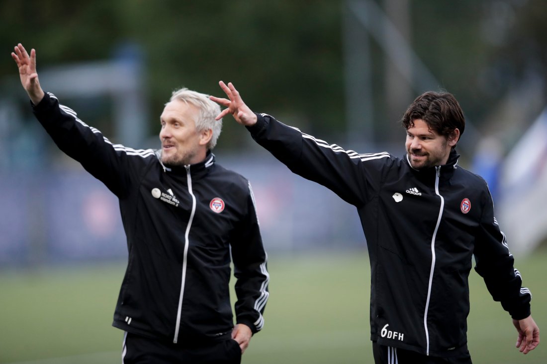 <em>Isnes var med på å hente Fredheim Holm til KFUM før 2019-sesongen. En viktig signering for Kåffa. Foto: Vidar Ruud / NTB</em>