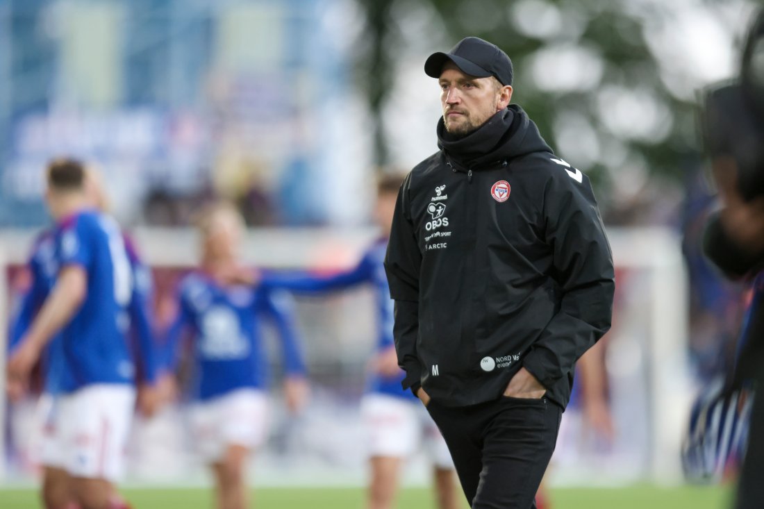 <em>Det startet imponerende, men nok en gang måtte Johannes Moesgaard gå av banen uten poeng. Foto: Jonas Been Henriksen / NTB</em>
