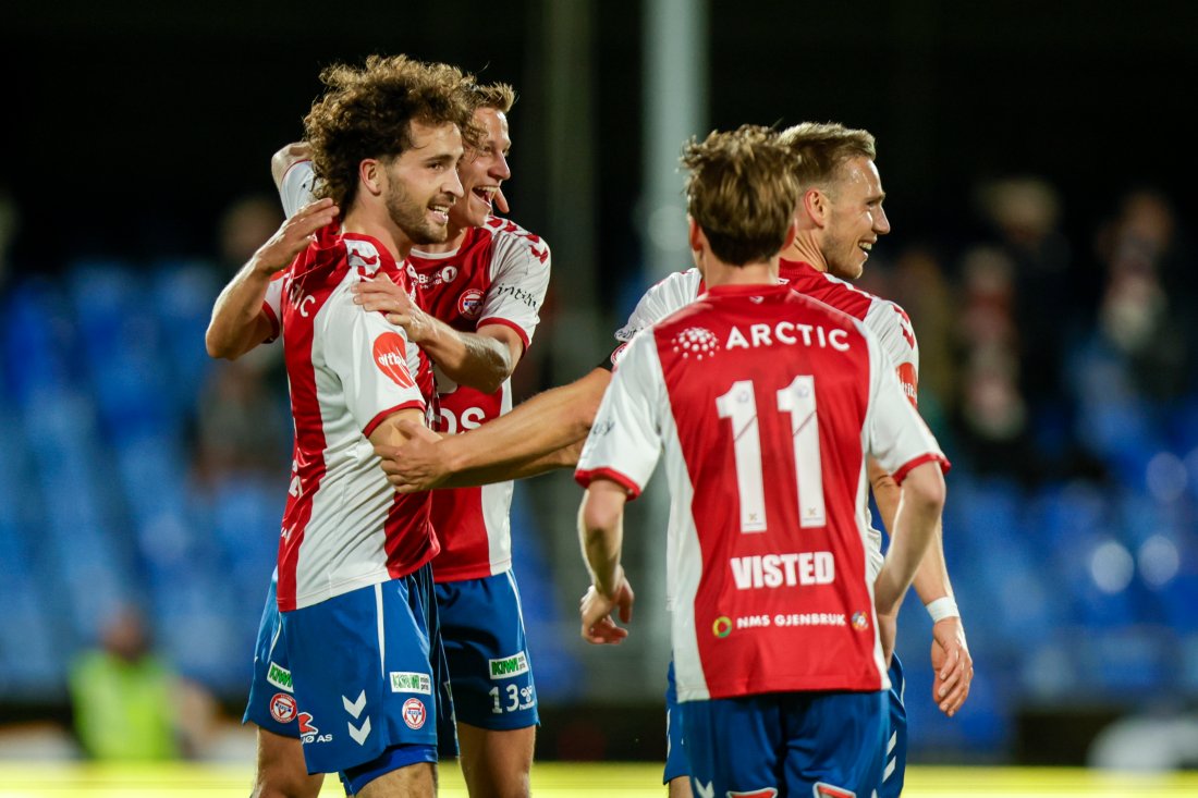 <em>Håkon puttet i sin andre kamp på rad. Foto: Christoffer Andersen / NTB</em>
