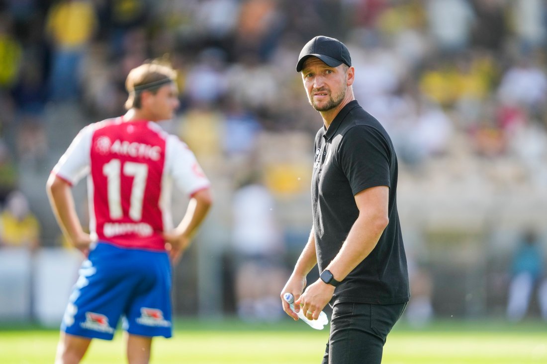 <em>En skuffet Johannes Moesgaard på Åråsen i dag. Foto: Javad Parsa / NTB</em>