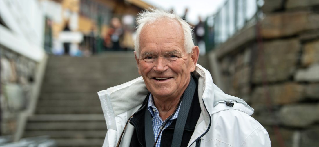 <em>Bergenseren Trond Mohn har sendt en solid gjennombruddspasning til KFUMs arenaprosjekt. Foto: Marit Hommedal / NTB</em>