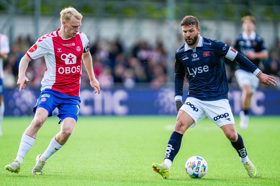 <em>Kapteinduell mellom Robin Rasch og Zlatko Tripic. Foto: Javad Parsa / NTB</em>