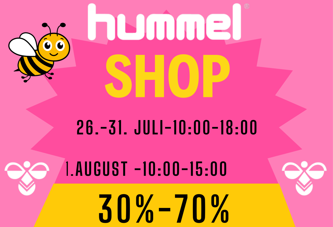 Hummel outlet i KFUM-hallen